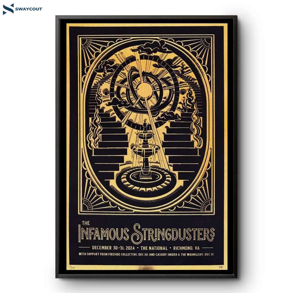 The Infamous Stringdusters Richmond Va Tour Dec 30 And 31 2024 Poster