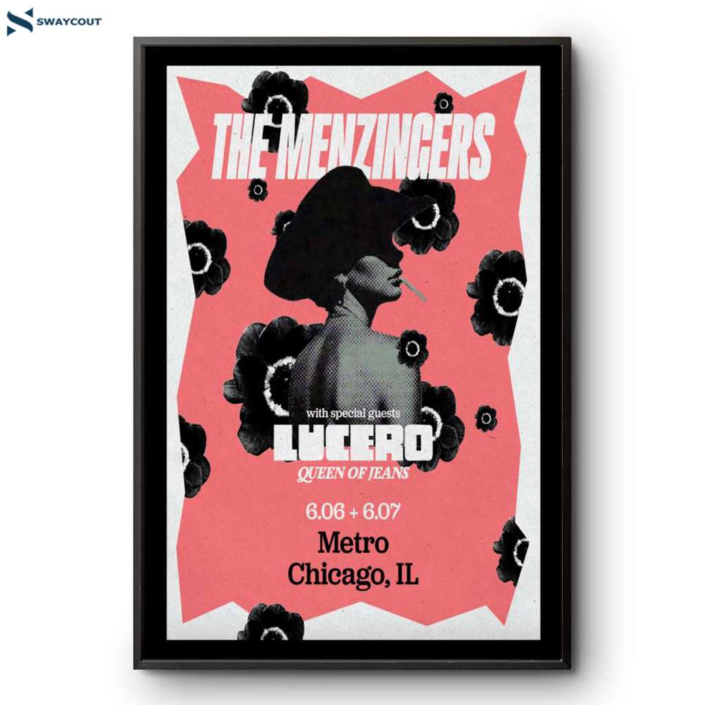 The Menzingers Metro Chicago Il June 6-7 2025 Poster