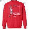 Travis Kelce All Time Td Record Shirt 1