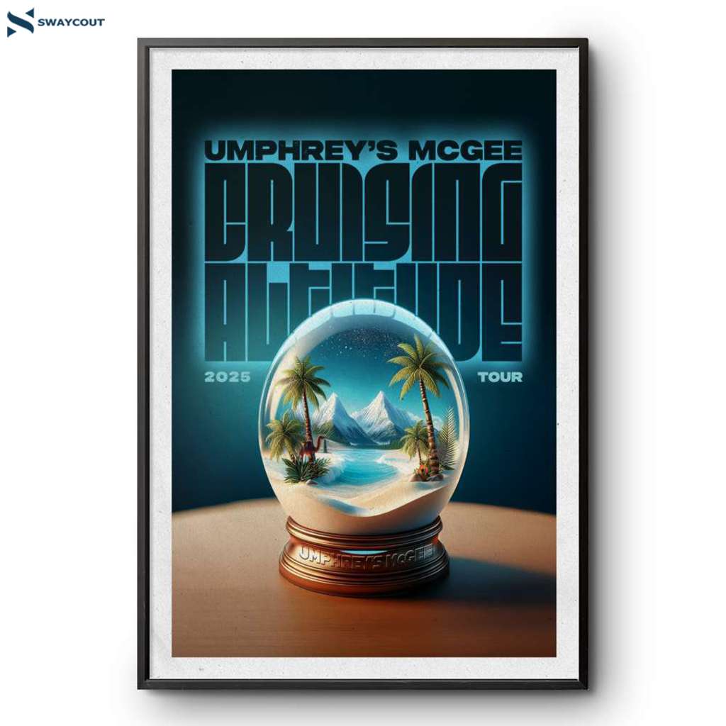 Umphrey's Mcgee 2025 Cruising Altitude Tour Poster