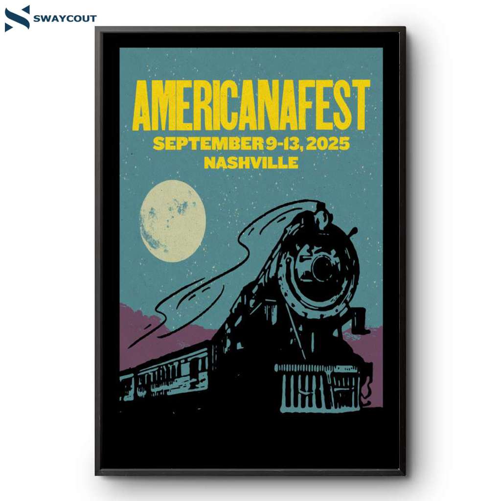 Americanafest Nashville Tn September 9-13 2025 Poster