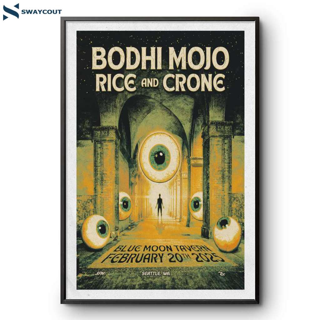 Bodhi Mojo Blue Moon Tavern Seattle Wa Feb 20 2025 Poster