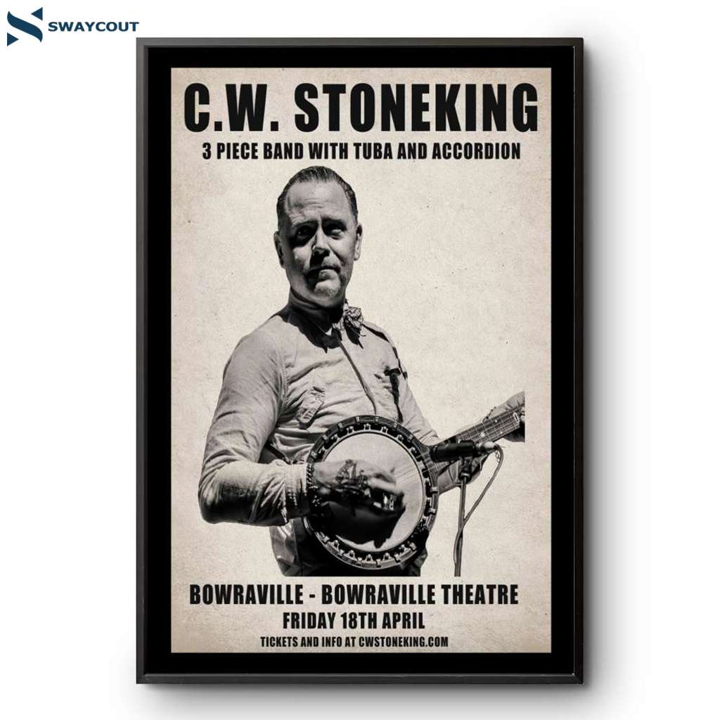 C.w. Stoneking Bowraville Australia Apr 18 2025 Poster