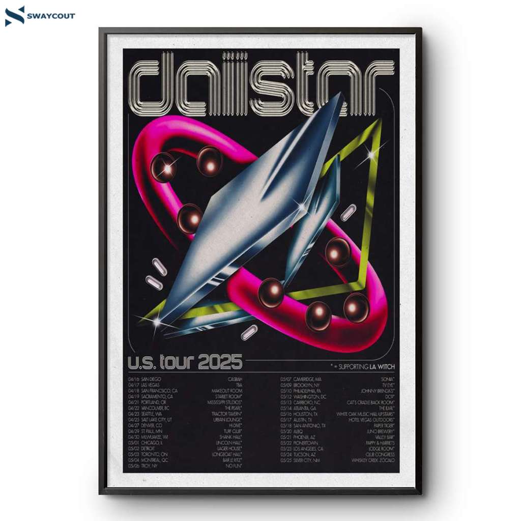 Daiistar Us 2025 Tour Poster