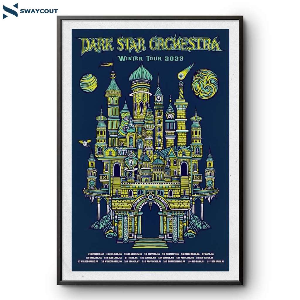 Dark Star Orchestra 2025 Winter Poster