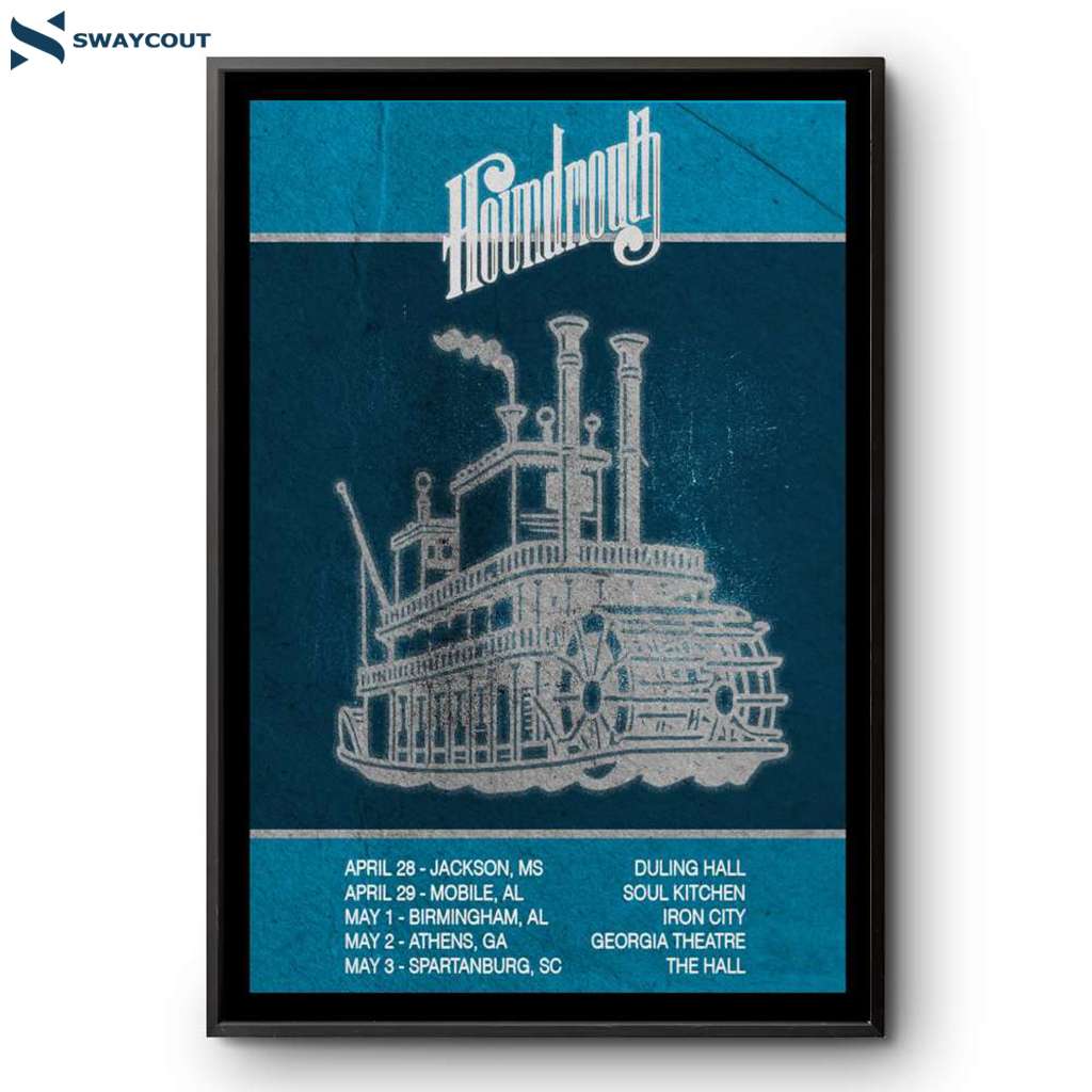 Houndmouth Jackson Ms April 28 2025 Poster