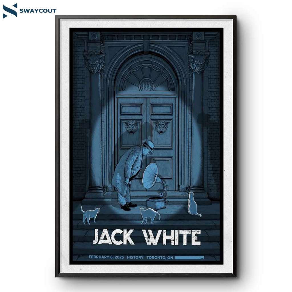 Jack White History Toronto Canada Feb 6 2025 Poster