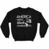 Roland S Martin Wearing America Needs Black Journalists Shirt