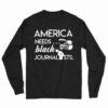 Roland S Martin Wearing America Needs Black Journalists Shirt