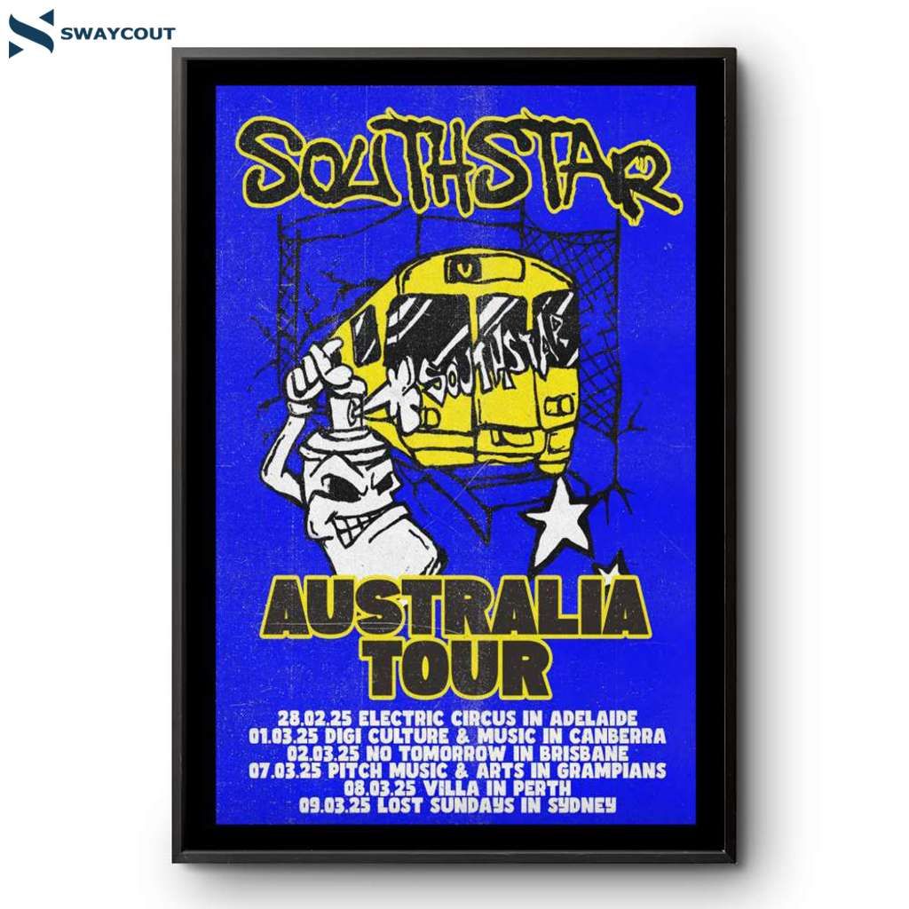 Southstar Australia 2025 Tour Poster