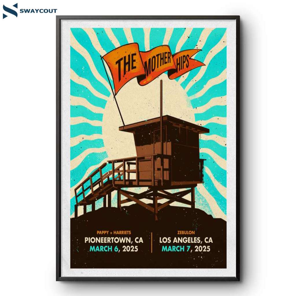 The Mother Hips Los Angeles Ca Mar 7 2025 Poster