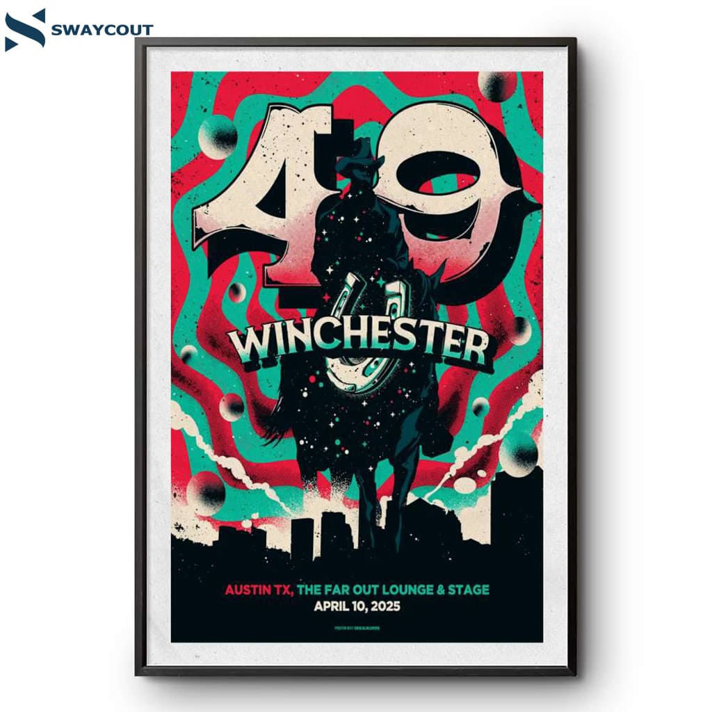 49 Winchester Austin Tx Tour April 10 2025 Poster