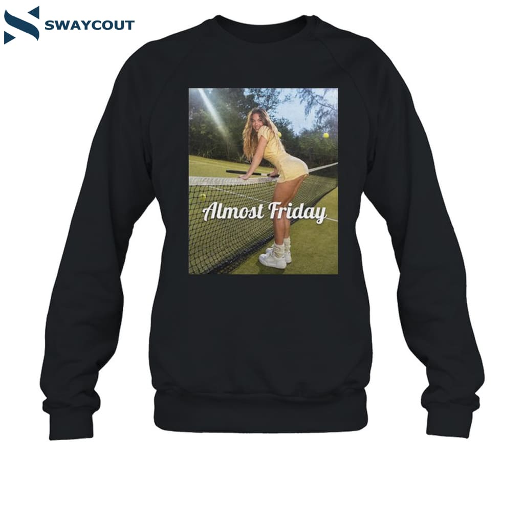 Almost Friday Sweeney Tennis Shirt 6 Almost Friday Sweeney Tennis Shirt 1