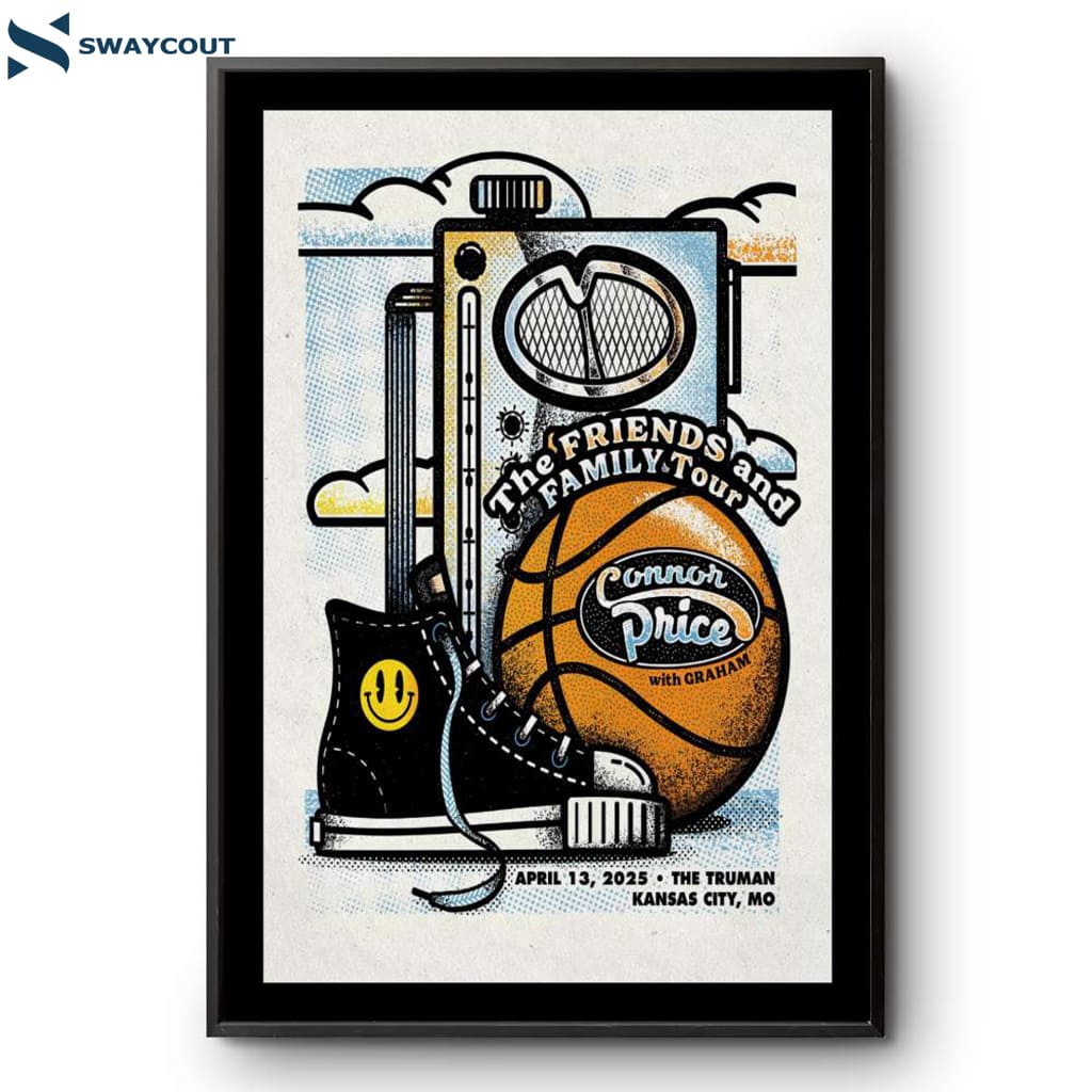 Connor Price The Truman Kansas City Mo Apr 13 2025 Poster
