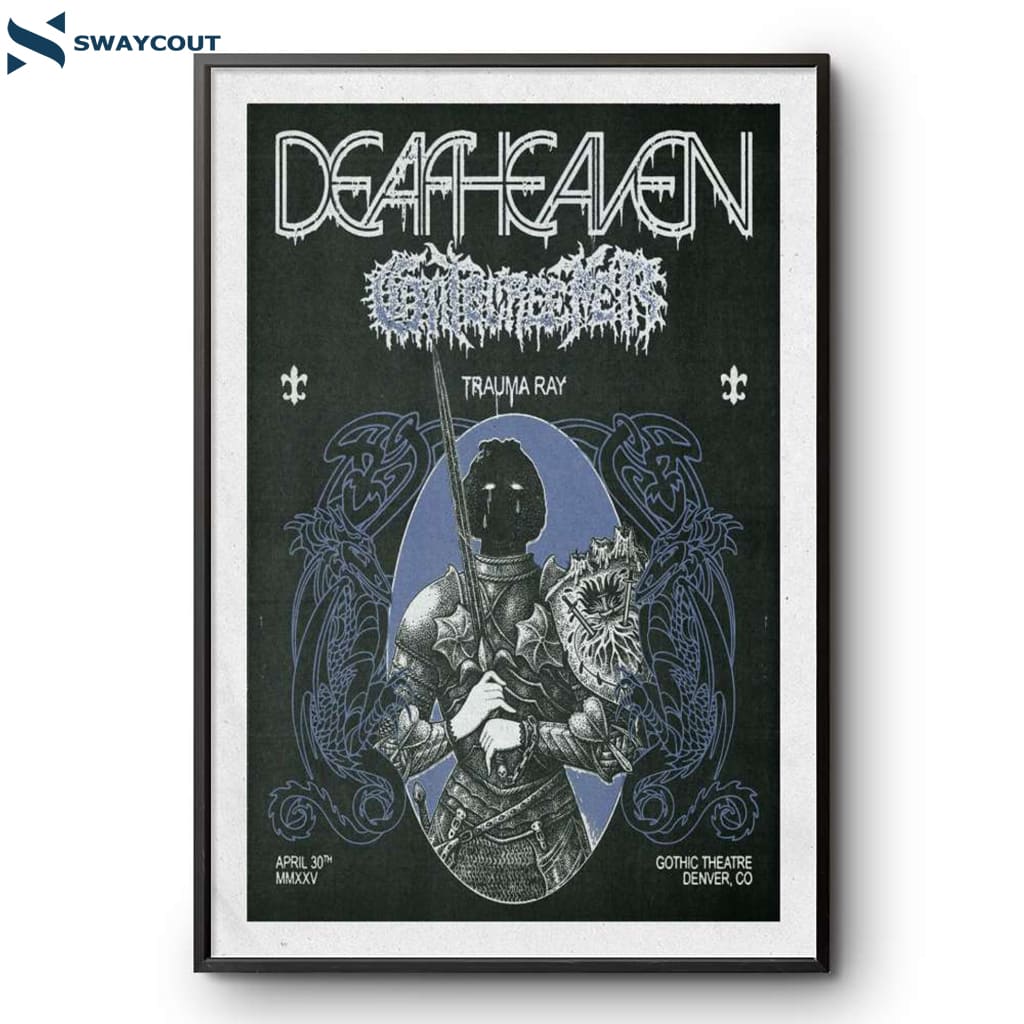 Deafheaven Gothic Theatre Denver Co Apr 30 2025 Poster