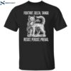Foxtrot Delta Tango Resist Persist Prevail Cat Shirt