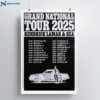 Kendrick Lamar & Sza Grand National Tour 2025 Poster 1