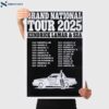 Kendrick Lamar & Sza Grand National Tour 2025 Poster 3
