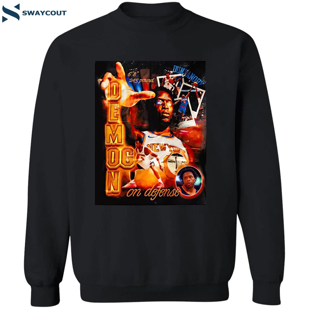 Knicks Demon Og Defense Shirt 6 Knicks Demon Og Defense Shirt 2