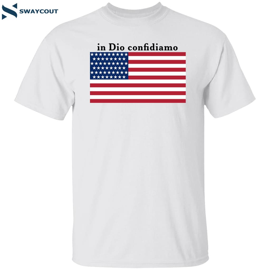 Mayor Adams In Dio Confidiamo Shirt