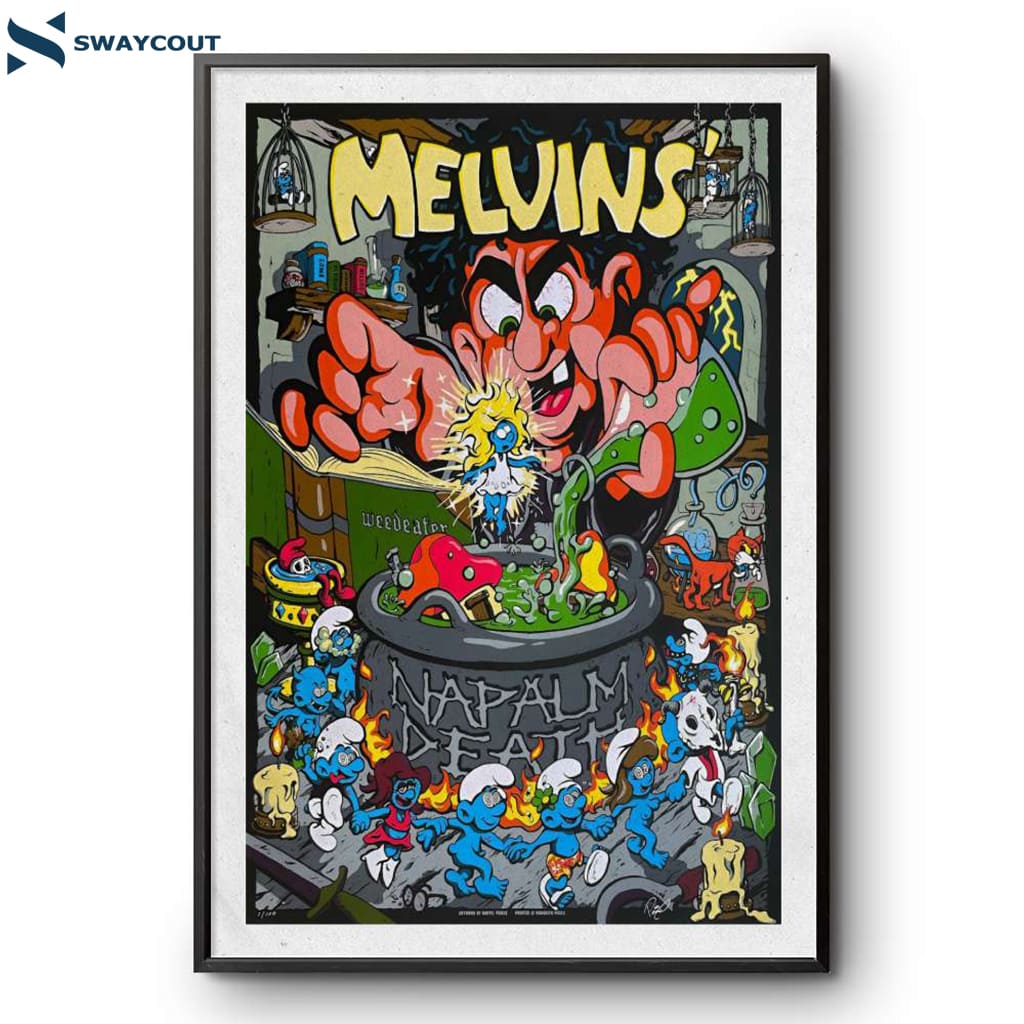 Melvins Emos Austin Tx Apr 18 2025 Poster