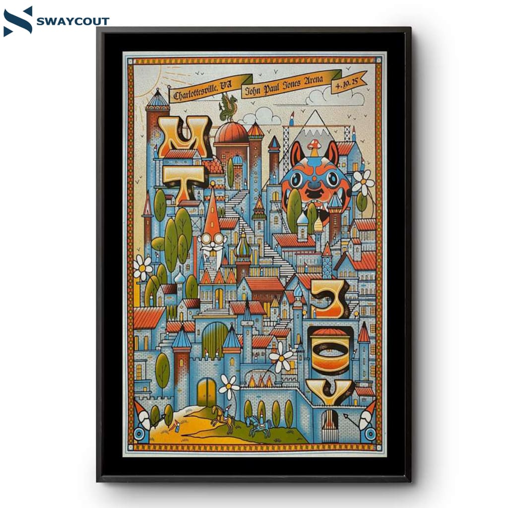Mt.joy Live At John Paul Jones Arena Apr 19 2025 Poster