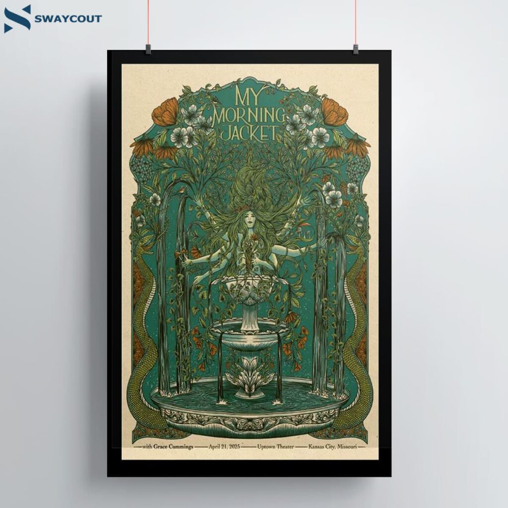 My Morning Jacket Kansas City Mo Uptown Theater April 21 2025 Poster 1