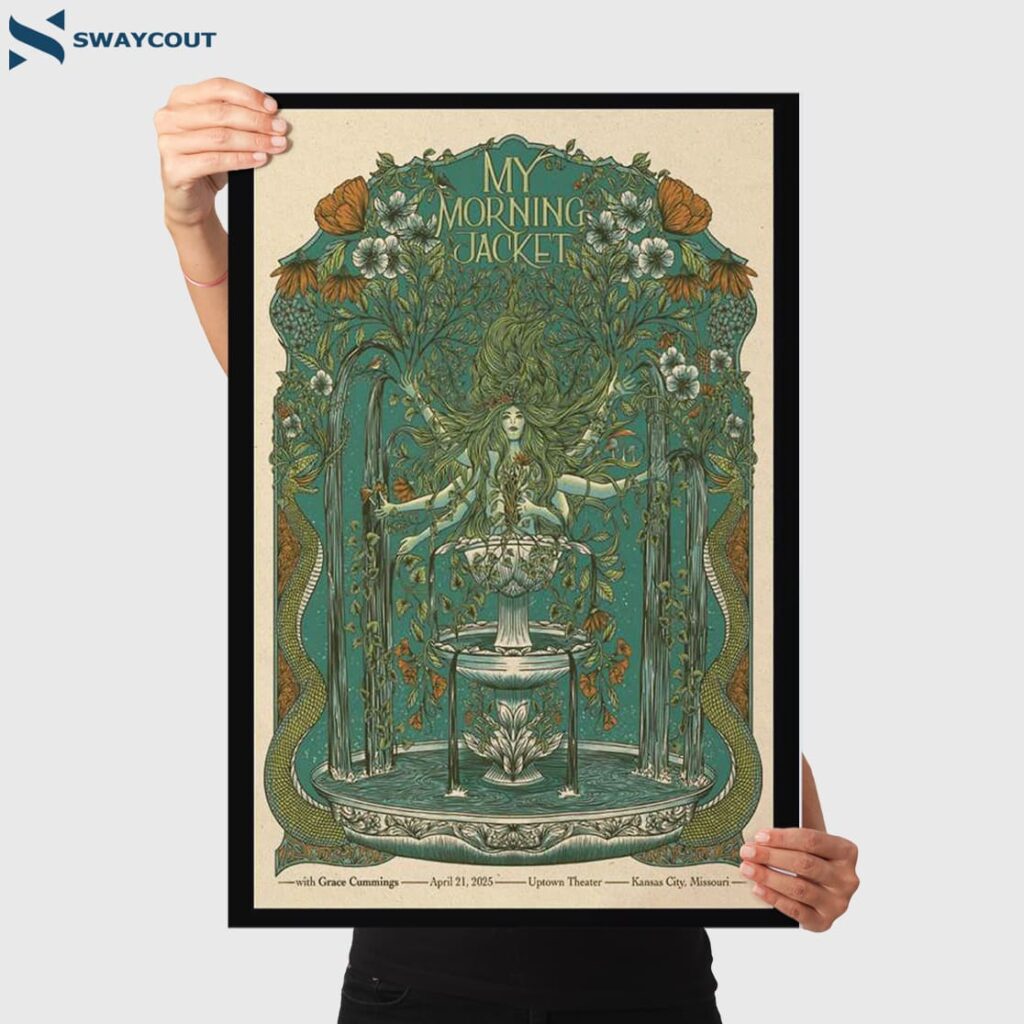 My Morning Jacket Kansas City Mo Uptown Theater April 21 2025 Poster 3