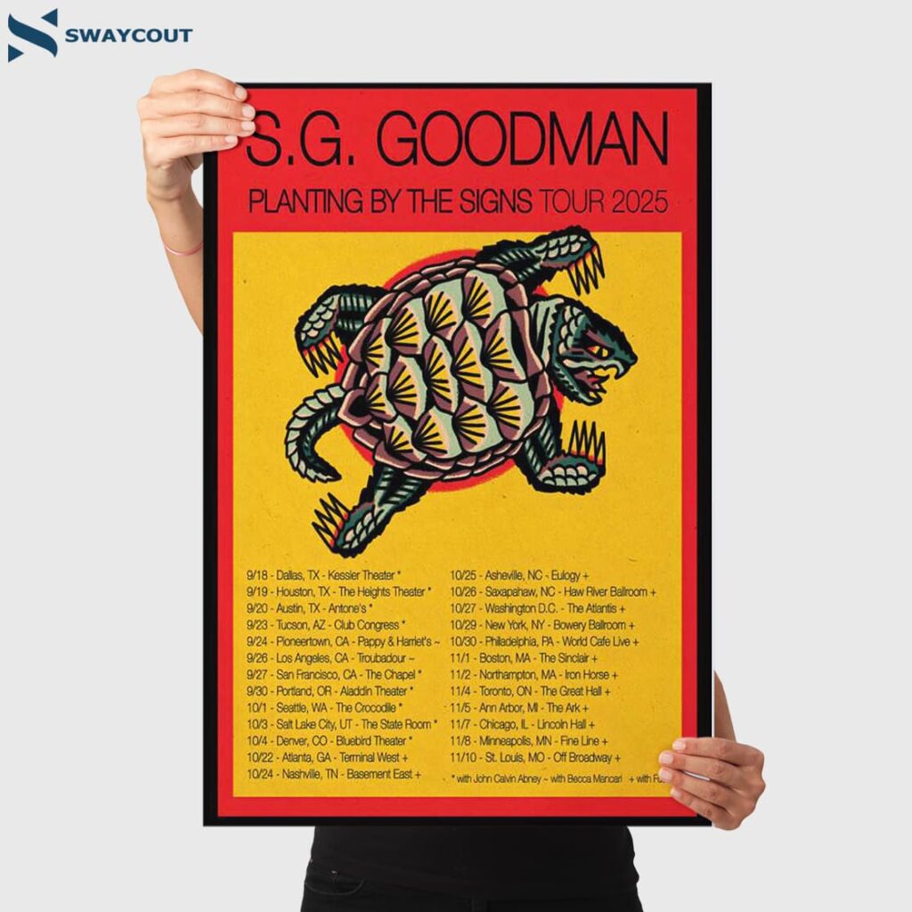 S.g. Goodman Planting By The Signs Tour 2025 Poster 3