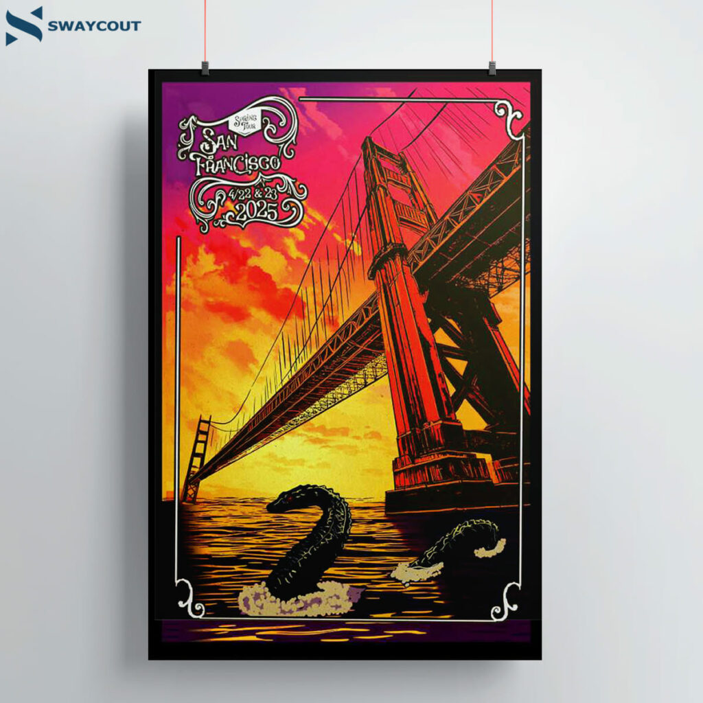 San Trancisco Spring Tour Apr 22 & 23 2025 Poster 1