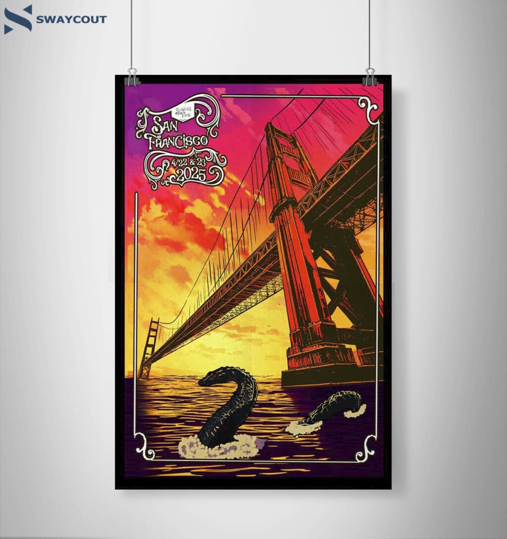 San Trancisco Spring Tour Apr 22 & 23 2025 Poster 2