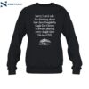 Sorry Can't Talk I'm Thinking About How Save Tonight Shirt 1