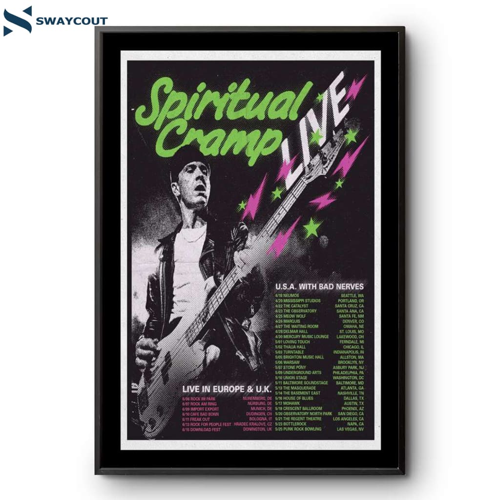 Spiritual Cramp Europe & Uk & Usa 2025 Poster