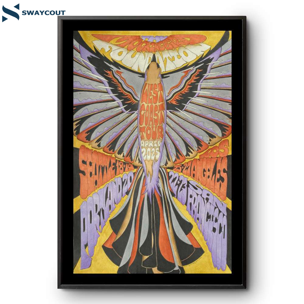 The Mockingbird Foundation April Tour 2025 Poster