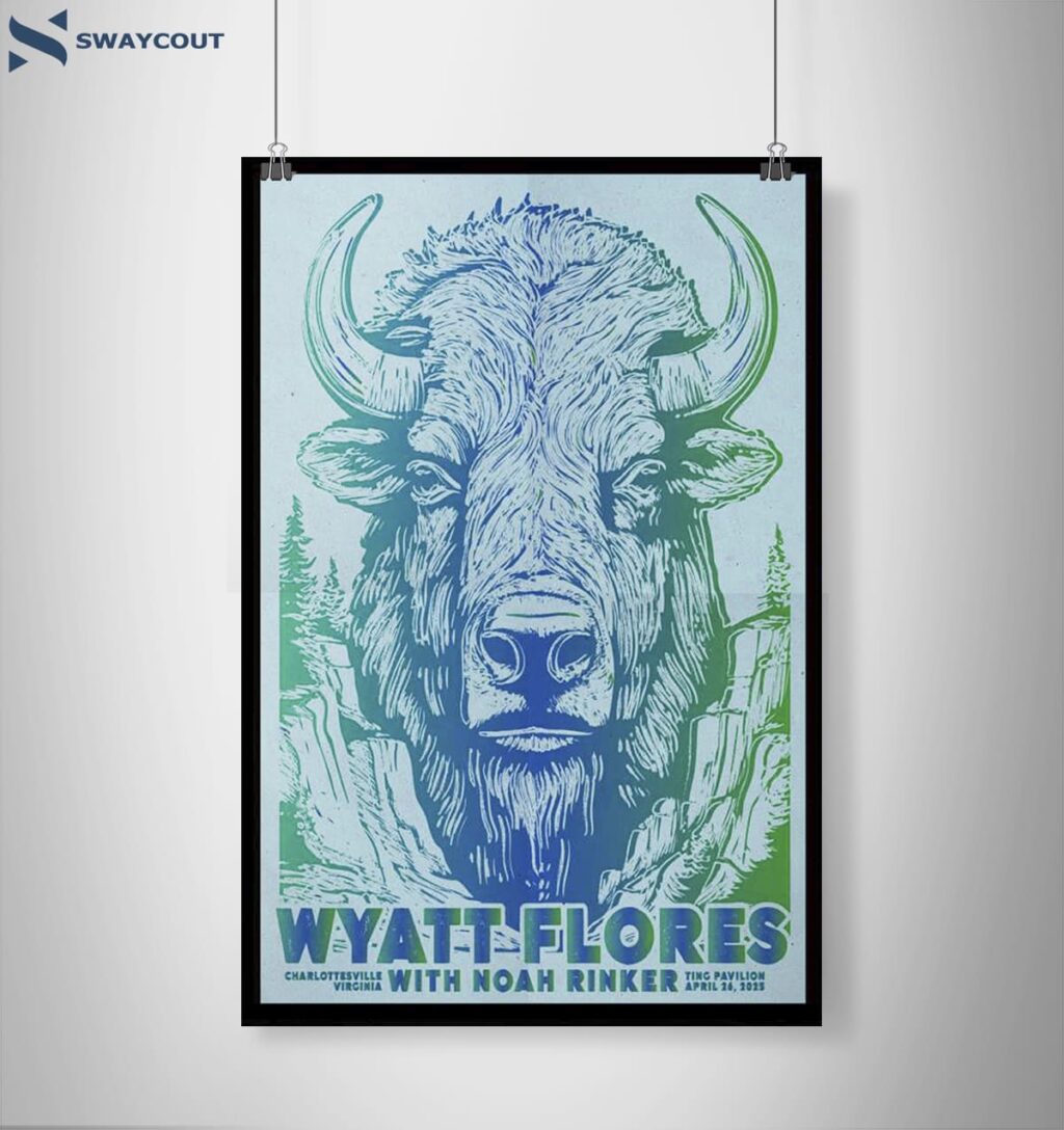 Wyatt Flores Ting Pavilion Charlottesville Va April 26 2025 Poster 2