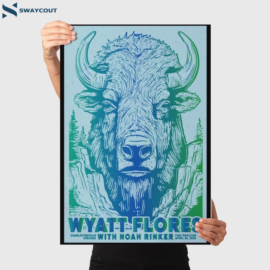 Wyatt Flores Ting Pavilion Charlottesville Va April 26 2025 Poster 3