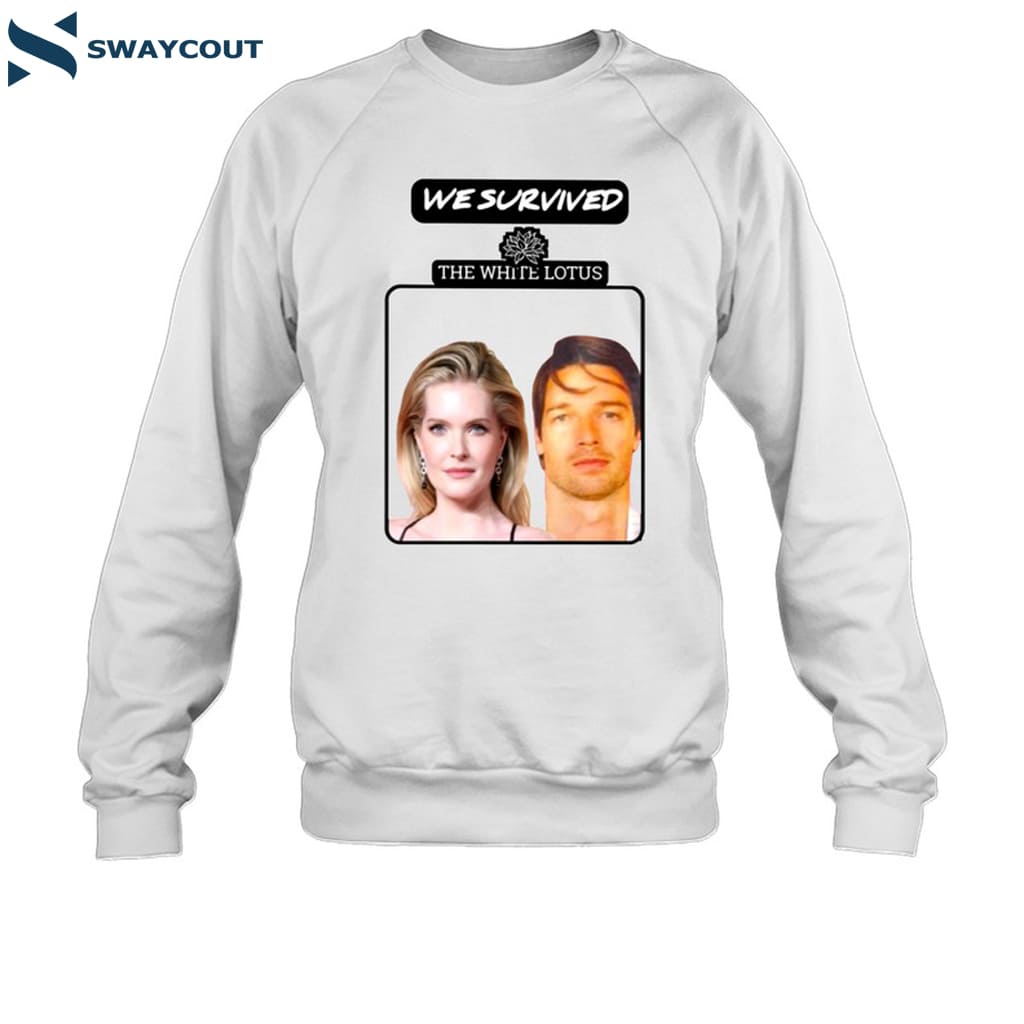 We Survived Patrick Schwarzenegger Meghann The White Lotus Shirt 6 We Survived Patrick Schwarzenegger Meghann The White Lotus Shirt 1