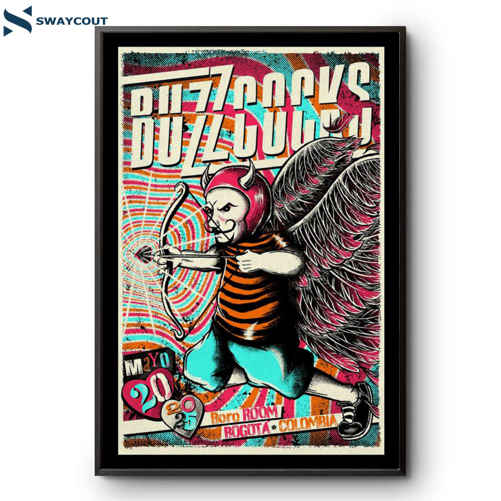 Buzz Cocks Bogota Colombia May 20 2025 Poster