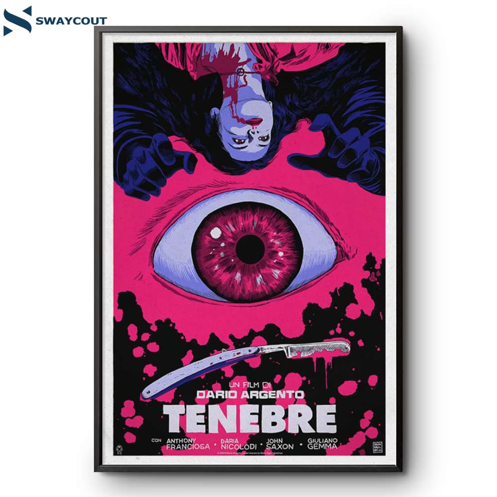 Dario Argento's Tenebre Screen Poster