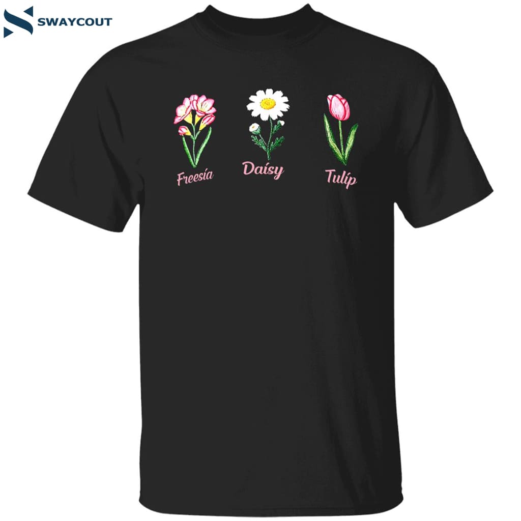 Fdt Trump Freesia Daisy Tulip Shirt