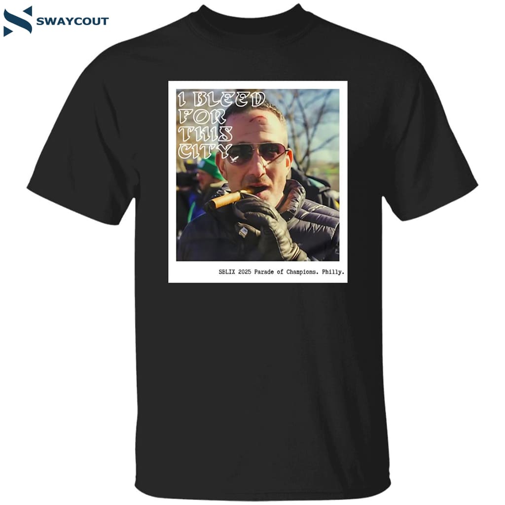 I Bleed For This City Howie Roseman Shirt
