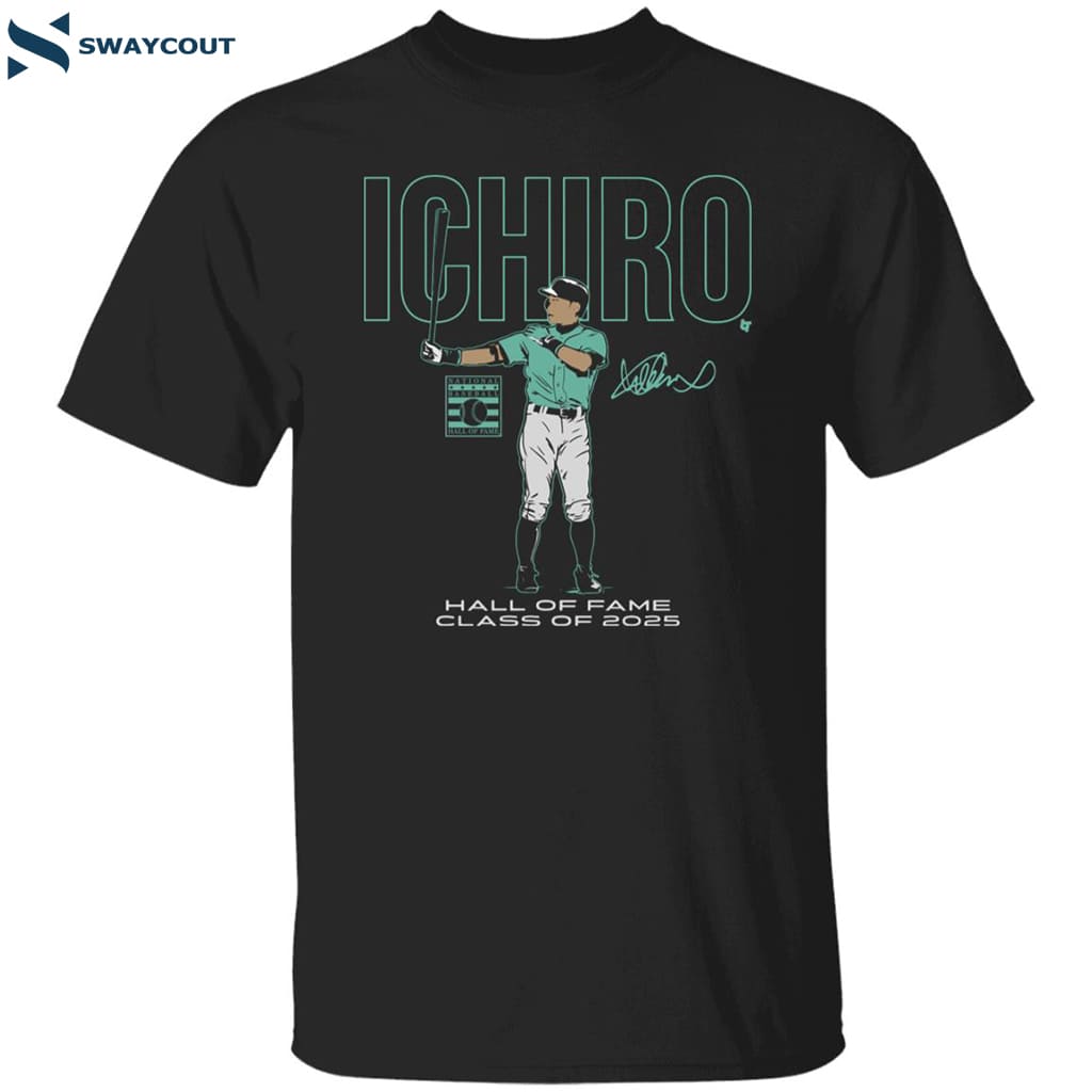 Ichiro Suzuki Hall Of Fame Class Of 2025 Shirt