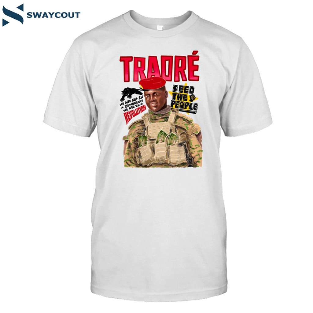 Kelis Wearing Revolution Ibrahim Traoré Shirt