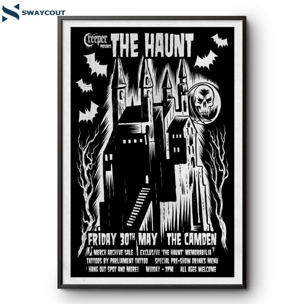 Poster The Haunt The Camden Assembly May 30 2025 Poster