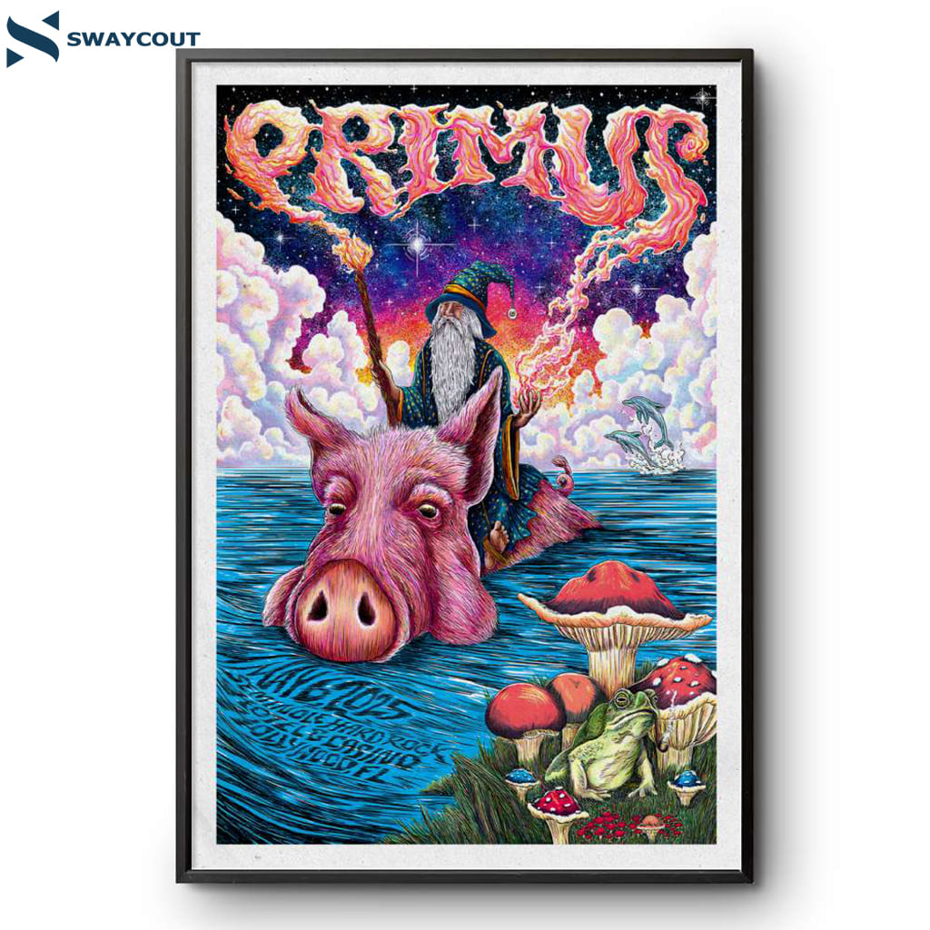 Primus Hard Rock Live, Hollywood Fl Tour May 6 2025 Poster