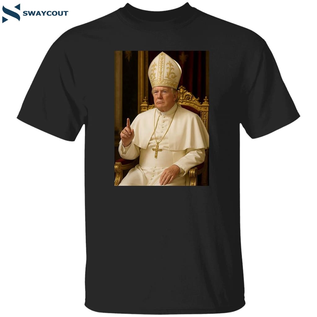 Trump’s Ai Pope Image Ignites Controversy Post-francis Sweet Shirt