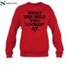 Dylan Minnette Wearing What The Hell You Lookin' At Shirt 1