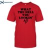 Dylan Minnette Wearing What The Hell You Lookin' At Shirt