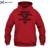 Dylan Minnette Wearing What The Hell You Lookin' At Shirt 2