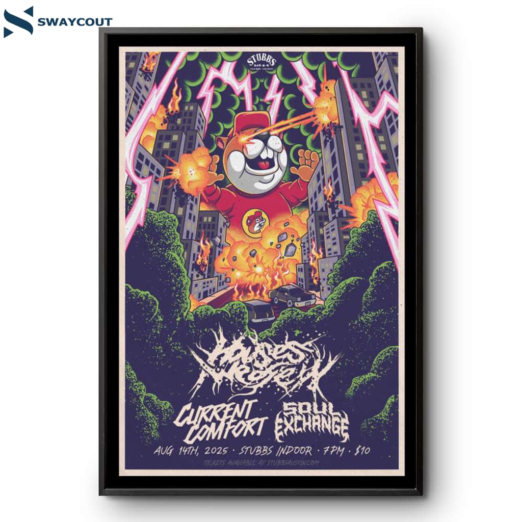 Houses We Die In Austin Tx August 14 2025 Poster